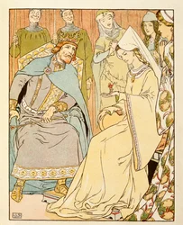 Illustratie uit Klein Duimpje